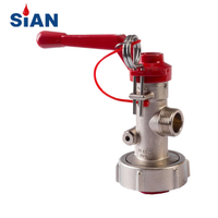Válvula de aleación de cobre y latón marca SiAN de buena calidad para extintor de polvo seco