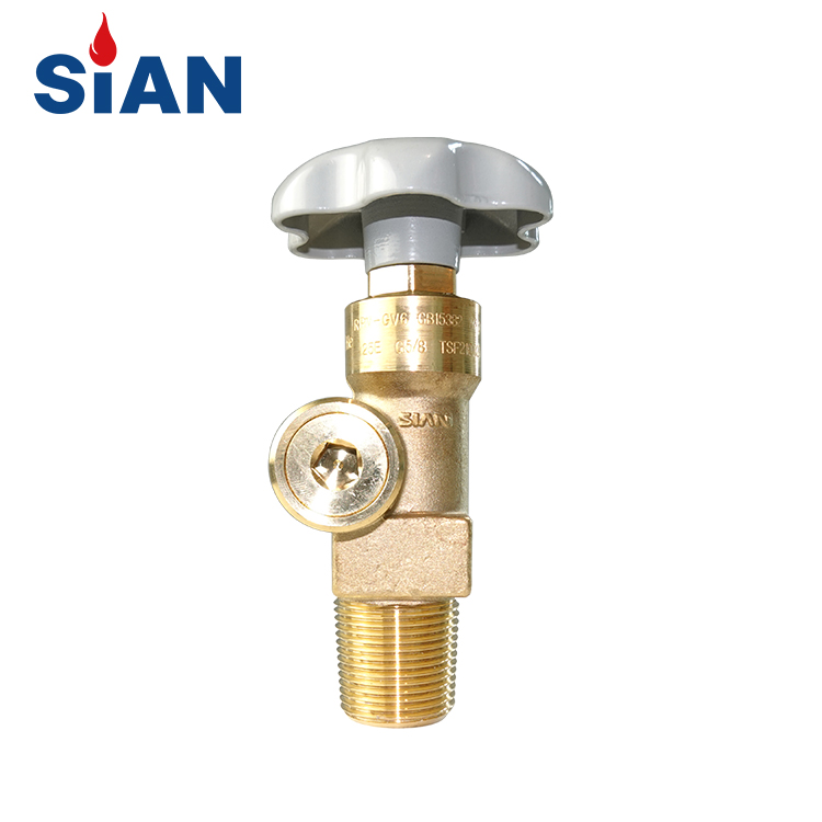Válvula de presión residual de la válvula del cilindro de gas SIAN RPV-GV6 N2/Ar/He