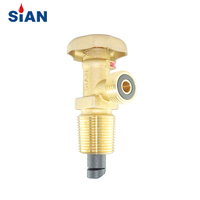 Válvula de gas butano Sian Brand LPG V12-002-(25E) 11# Válvula con volante ergonómico