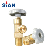 Válvula de presión residual de la válvula de cilindro de cilindro SIAN RPV-GV6 N2/AR/HE