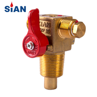 Válvula de cilindro de GNC de latón confiable de la marca SiAN de la fábrica de China Ningbo FUHUA QF-T1X